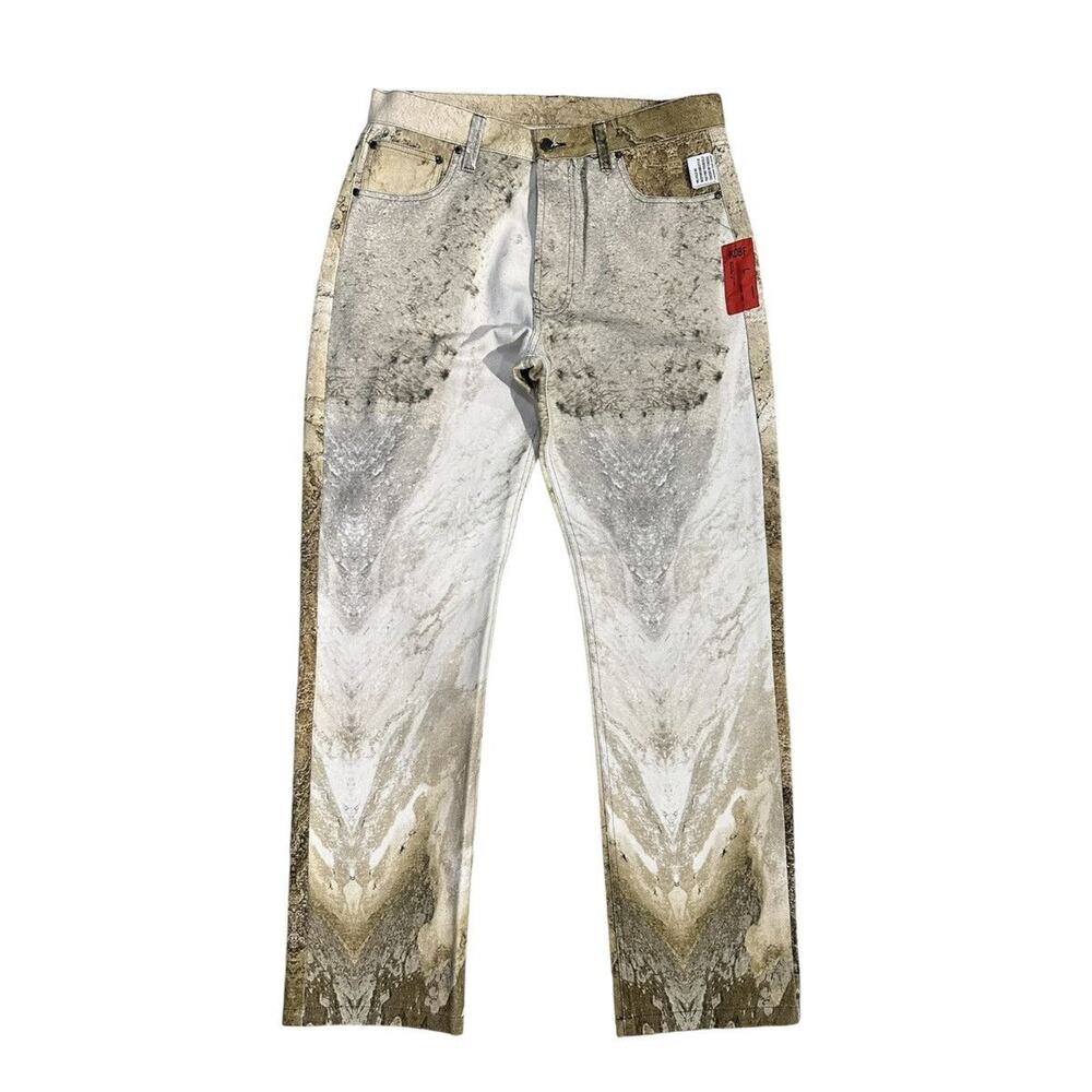 Kids of broken future graphic denim